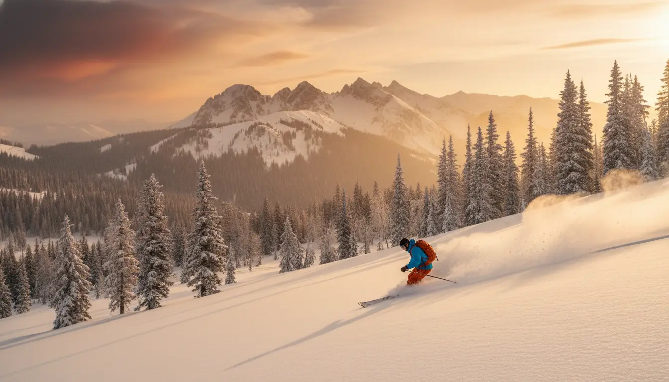 Telemark operators, backdrop for the Ski Hubs Telemark directory